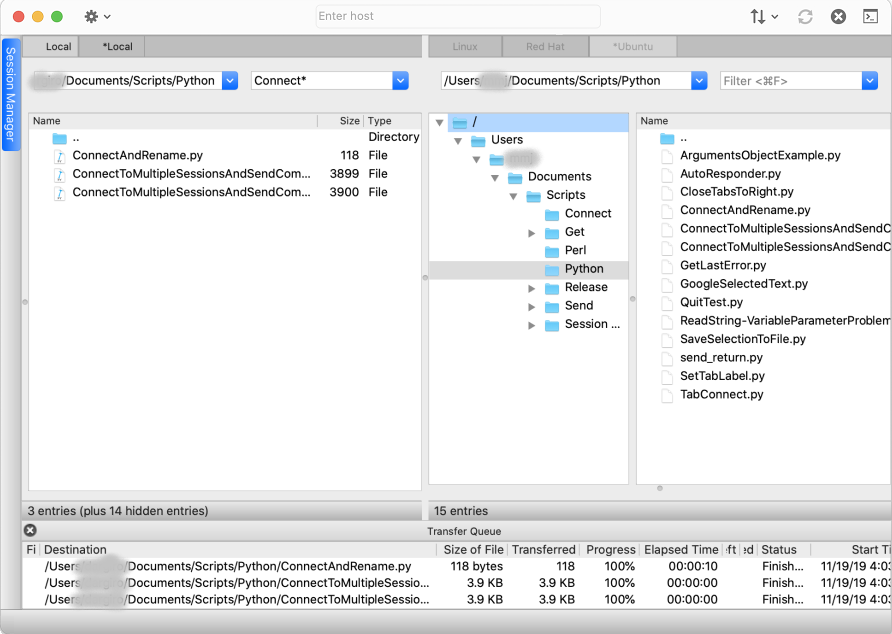 SecureFX multi-platform support