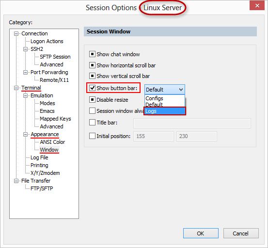 Example Linux Server Configuration